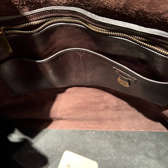 Brown mulberry bag that you can us a for weekend large size very good condition - Picture 2 of 3